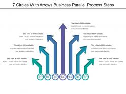 7 arrows business parallel process steps