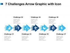 7 challenges arrow graphic with icon