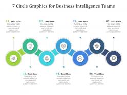 7 circle graphics for business intelligence teams infographic template
