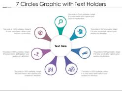 7 Circles Graphic With Text Holders