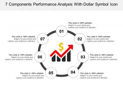 7 components performance analysis icon