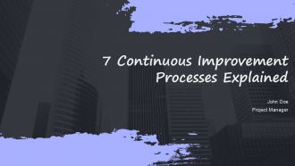 7 Continuous Improvement Processes Explained PPT Graphics ACP