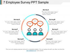 7 employee survey ppt sample