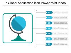 7 global application icon powerpoint ideas