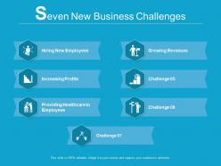7 new business challenges
