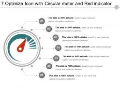 7 Optimize Icon With Circular Meter And Red Indicator