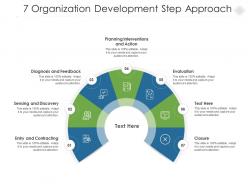 7 organization development step approach