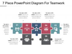 7 piece powerpoint diagram for teamwork ppt images gallery