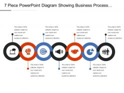 7 piece powerpoint diagram showing business process components ppt samples