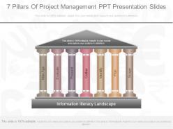 7 Pillars Of Project Management Ppt Presentation Slides