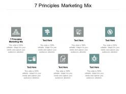 7 principles marketing mix ppt powerpoint presentation model tips cpb