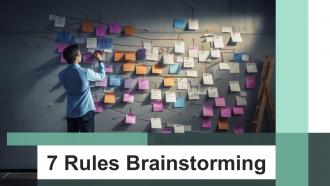 7 Rules Brainstorming Powerpoint Presentation And Google Slides ICP