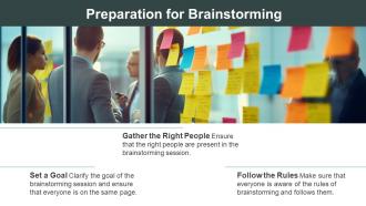 7 Rules Brainstorming Powerpoint Presentation And Google Slides ICP Pre-designed Colorful