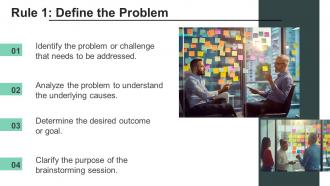 7 Rules Brainstorming Powerpoint Presentation And Google Slides ICP Idea Impressive