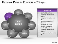 24951505 style puzzles circular 7 piece powerpoint presentation diagram infographic slide