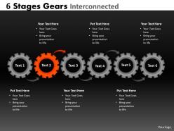 7 stages gears internconnected
