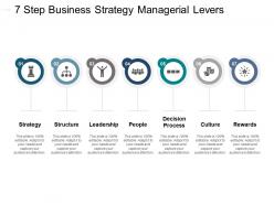 7 step business strategy managerial levers