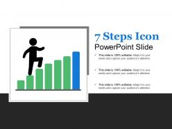 7 steps icon powerpoint slide