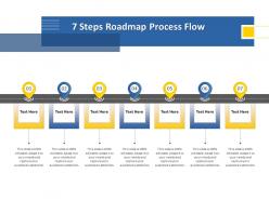 7 Steps Roadmap Process Flow M1249 Ppt Powerpoint Presentation Summary Rules
