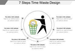 7 steps time waste design presentation deck