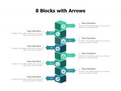 8 blocks with arrows