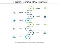 8 circles vertical flow graphic