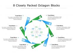 8 closely packed octagon blocks