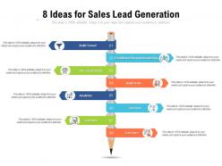 8 Ideas For Sales Lead Generation