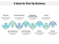8 ideas for start up business