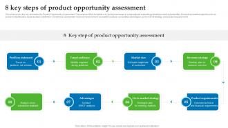 8 Key Steps Of Product Opportunity Assessment