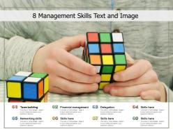 8 management skills text and image