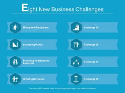 8 new business challenges
