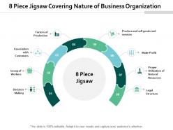 8 piece jigsaw covering nature of business organization