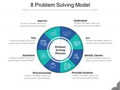 8 problem solving model powerpoint slide ideas