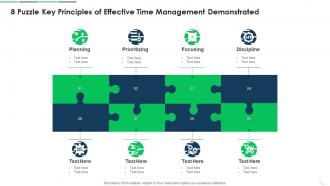 8 Puzzle Key Principles Of Effective Time Management Demonstrated