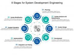8 stages for system development engineering