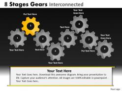 3930494 style variety 1 gears 8 piece powerpoint presentation diagram infographic slide