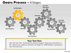 8 stages gears process