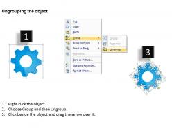 22489967 style variety 1 gears 8 piece powerpoint presentation diagram infographic slide