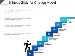 8 steps slide for change model