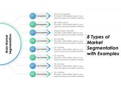 8 types of market segmentation with examples