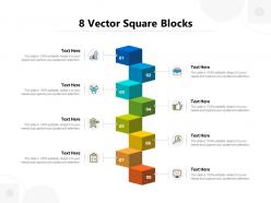 8 vector square blocks