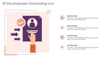 90 Day Employee Onboarding Icon