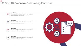 90 Days HR Executive Onboarding Plan Icon