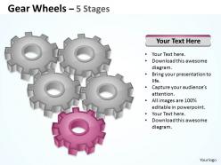 90 gear wheel 5 stages