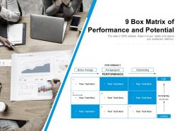 9 Box Matrix Of Performance And Potential