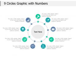 9 circles graphic with numbers