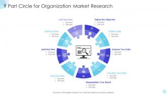 9 Part Circle For Organization Market Research
