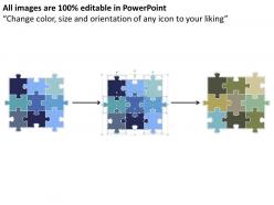 58932060 style puzzles matrix 1 piece powerpoint presentation diagram infographic slide