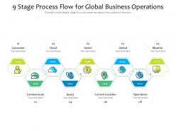 9 stage process flow for global business operations